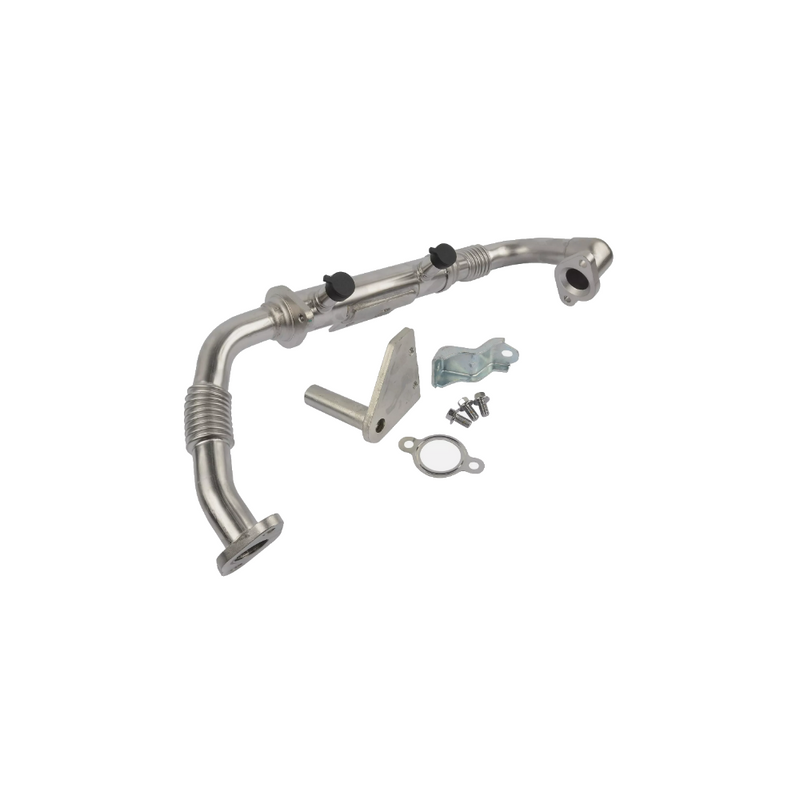 Exhaust Gas Return EGR Cooler Pipe For Nissan Pathfinder R51M Diesel 2.5L Turbo